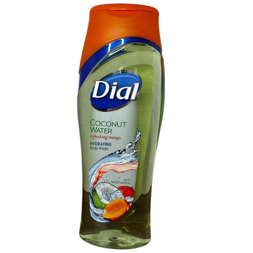 Dial Coconut Water & Refreshing Mango Hydrating Body Wash 16 Fl Oz Discontinued